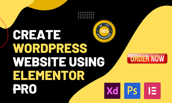 convert psd, xd to wordpress using elementor pro