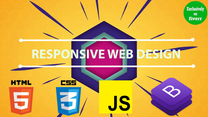 Create responsive websites in html css javascript react nodejs nextjs ...