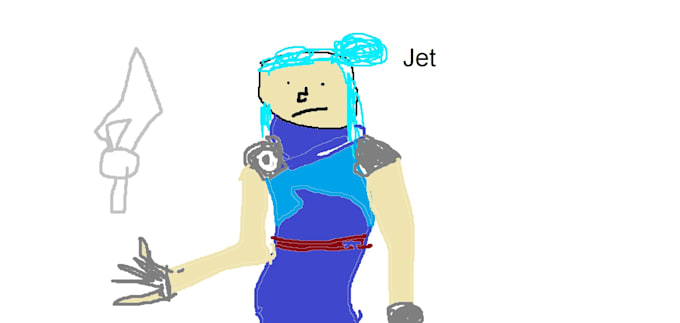 draw any video game character you want using ms paint