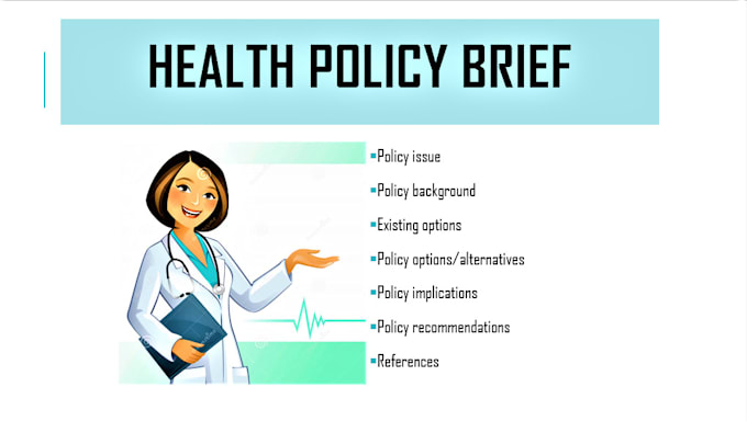 write your policy brief