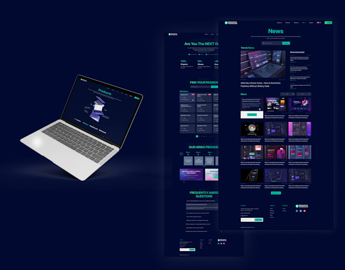 Web ui ux in figma by Tsshi88 | Fiverr