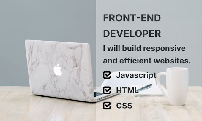 Build a responsive website for you using html, css 3 and javascript by ...