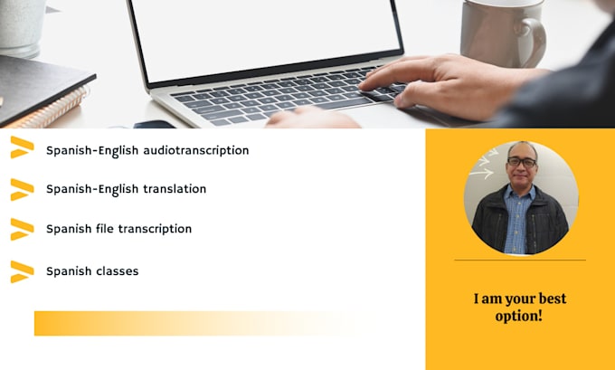 transcribe spanish audios and documents to english
