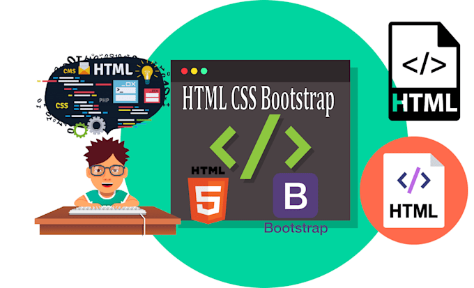 Html css bootstrap coding by Aliabbas210 | Fiverr