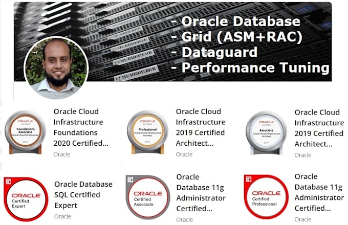 Provide all types of oracle database related support by Dbasaidur | Fiverr