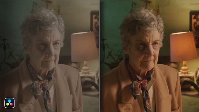 do cinematic color grading and color balancing film colorist davinci resolve