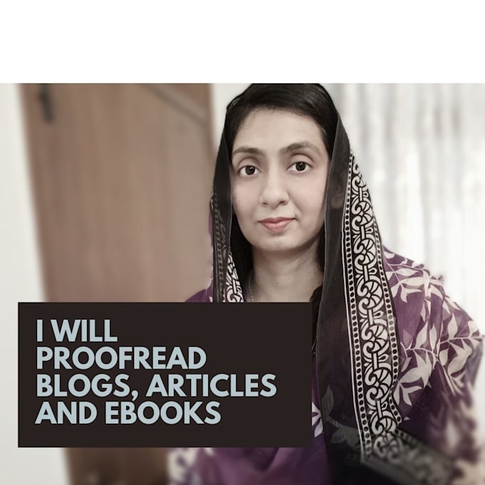proofread and edit your article