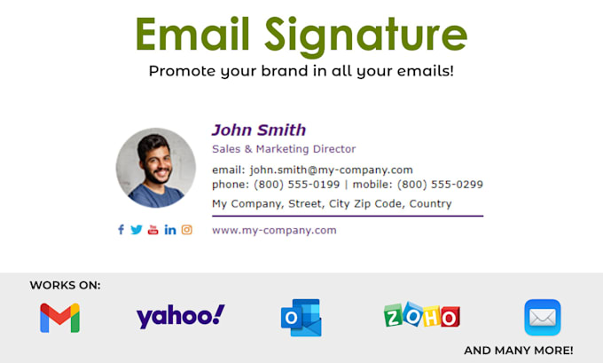 create an email signature