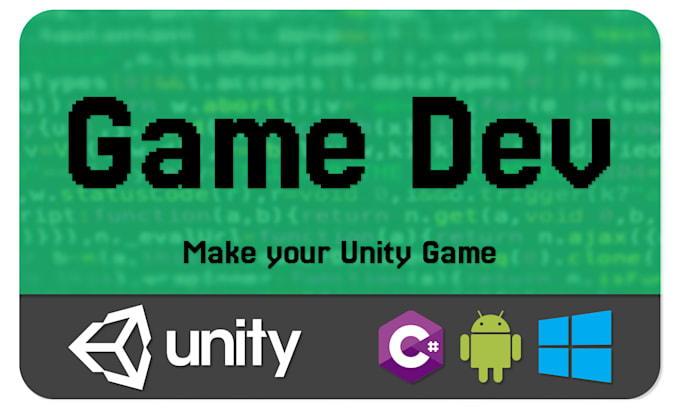 make your unity 3d game for mobile and PC