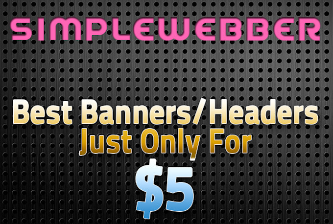 design your header,banner with free psd for your website