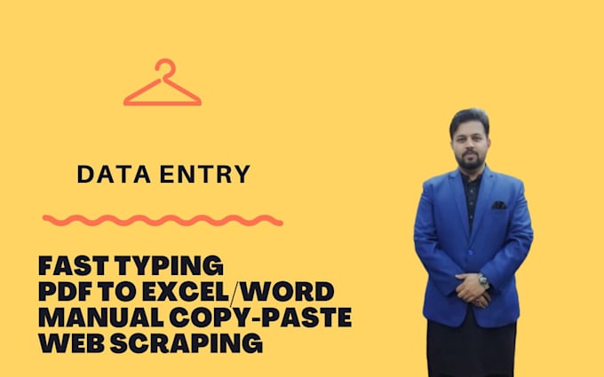 be your dedicated, professional data entry operator, copy paste