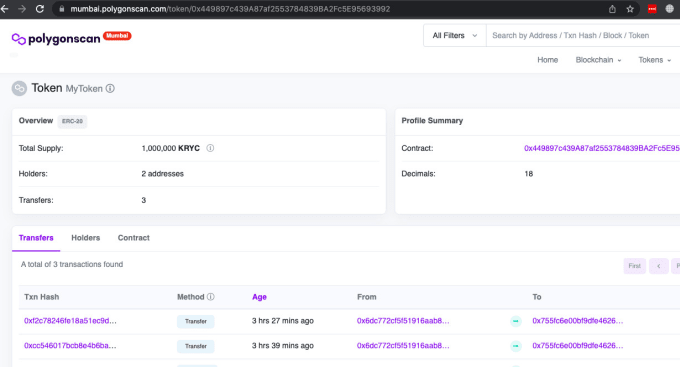 Deploy erc20 token and reactjs with web3js or ethers js by Josphatrono ...