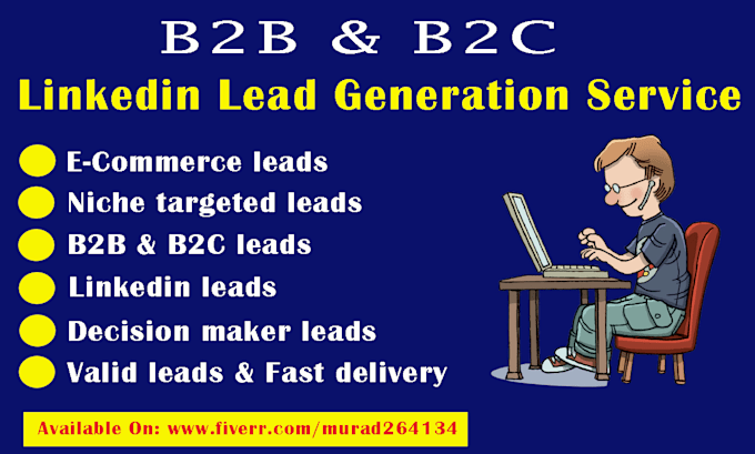 do valid contact list and targeted lead generation by linkedin research