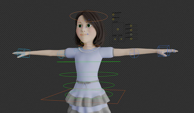 create high quality 3d character animation and cinematic vfx