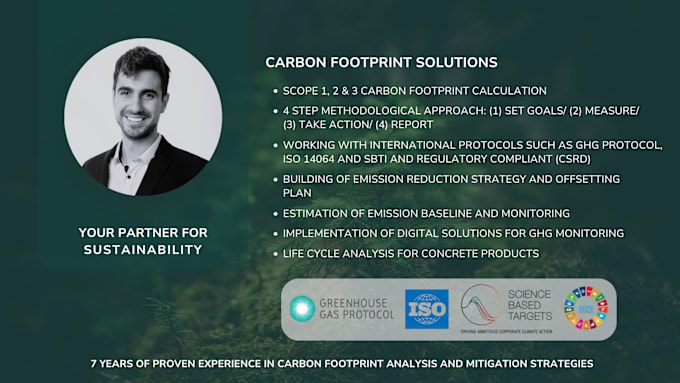 calculate the corporate carbon footprint of your company
