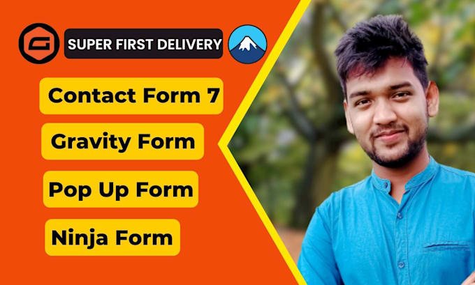 create or fix contact form 7, wordpress form, gravity forms, ninja form