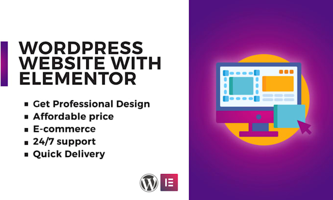 be your elementor pro expert or elementor pro to design a wordpress website