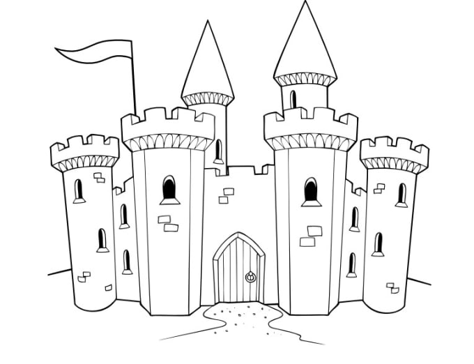 Create line art from any image for coloring book page by Salima678 | Fiverr