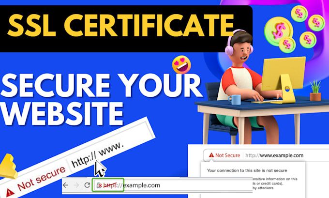 install SSL certificate to secure your website