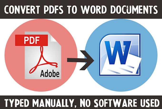 convert PDFs to a Word document