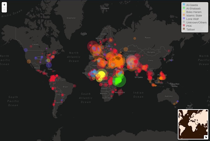 visualize any kind of maps