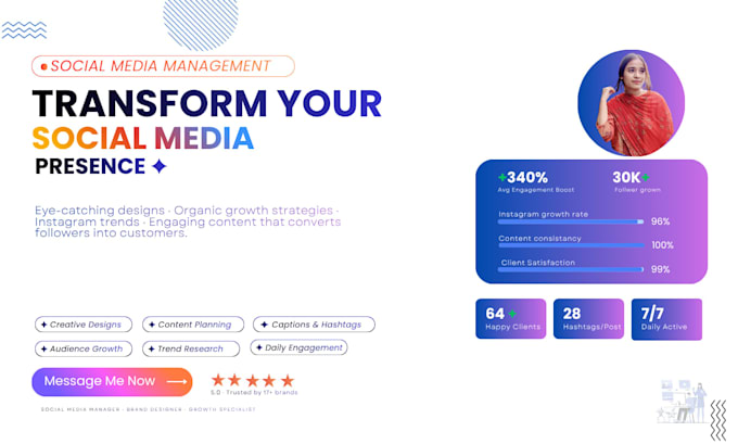 fast delivery, instagram posts design, grow engagement, and reach organically