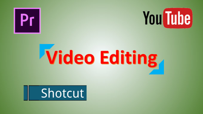 video editing using shotcut or premiere pro
