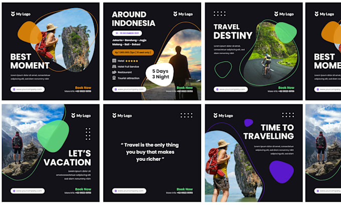 make a design for optimizing your social media content