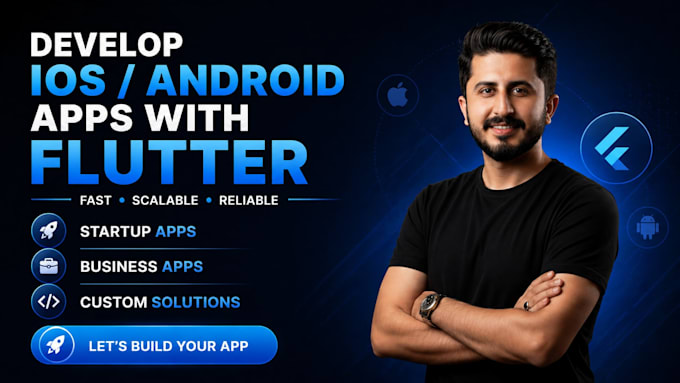 develop awesome flutter apps for android and ios