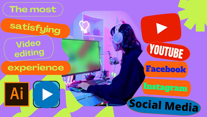 edit 2d ads and short video editing for social media