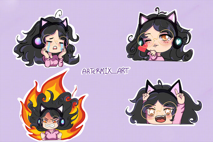 iwill create twitch emotes