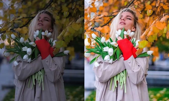 do bulk photo editing and graphic design