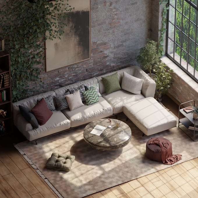 create photorealistic 3d interior renders for your home or real estate project