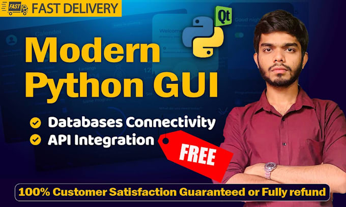 Create modern python gui for windows, linux, mac by Futurex_web_dev ...