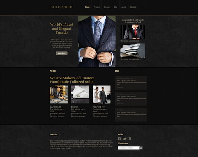 Create website, using html, css, javascript front end web development ...