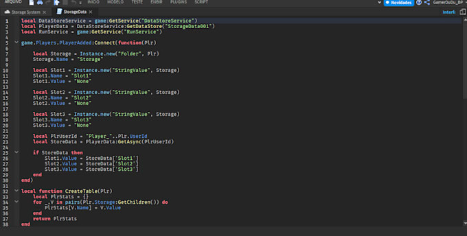 Code or script you a game by Espinhasgamer | Fiverr