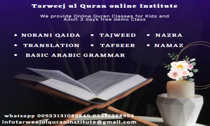 be your online quran teacher, quran teaching
