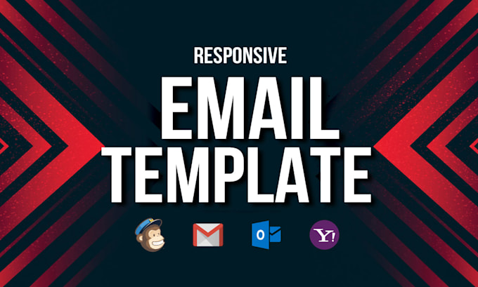 design responsive email newsletter template for email marketing