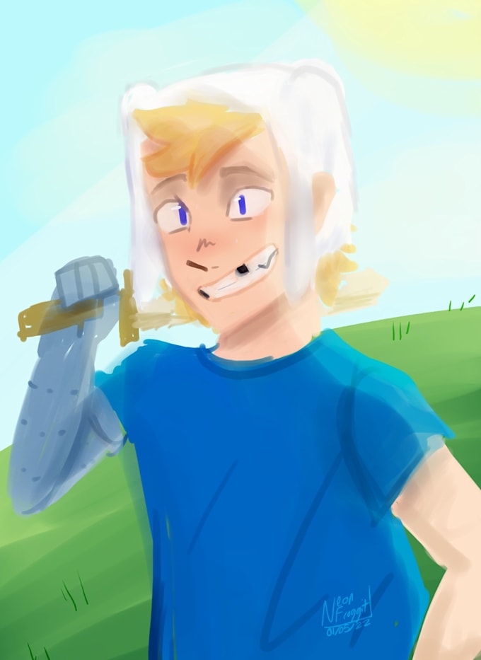 draw fanart or a character based on your description