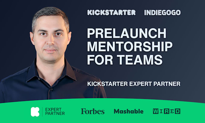 guide indiegogo kickstarter campaign prelaunch as your mentor