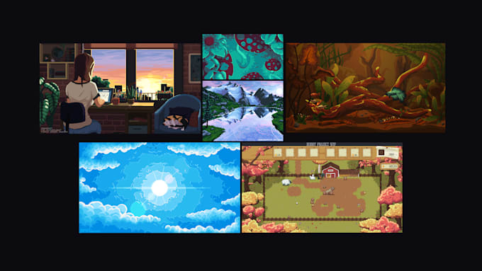 create pixel sprites and animations for your needs