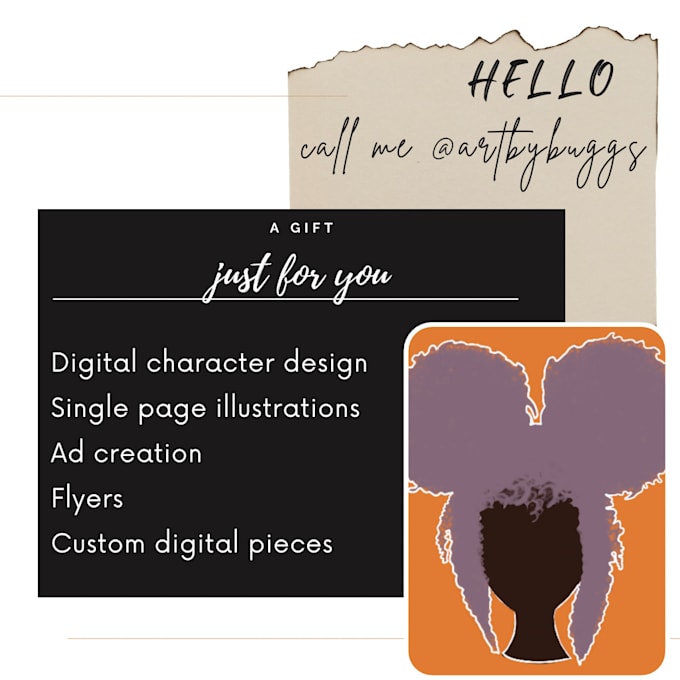 create an avatar, logo, or digital illustration big or small