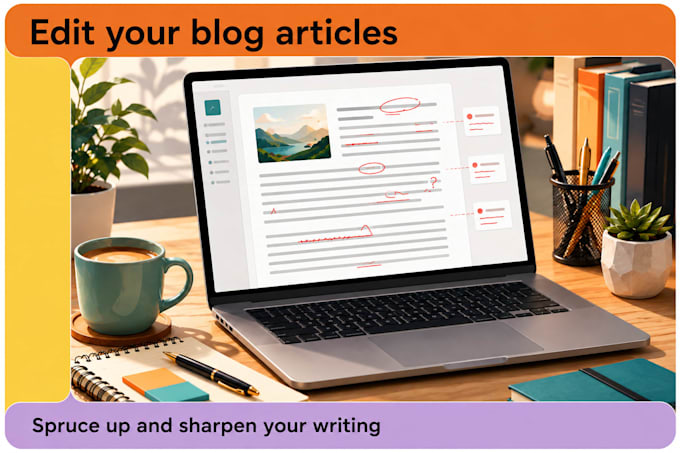 proofread and edit your blog articles