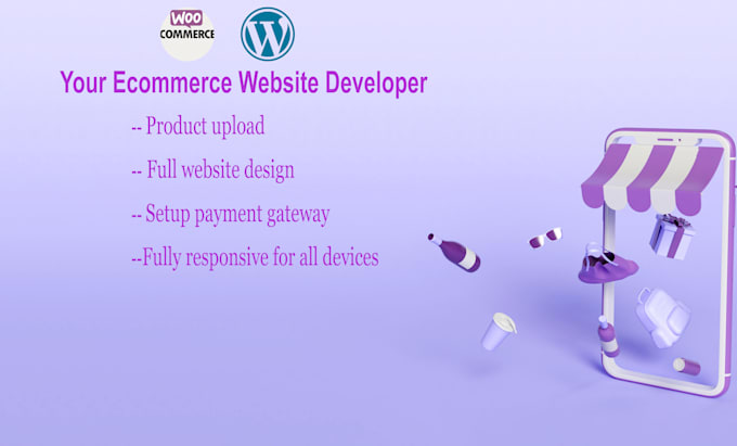 create online store woocommerce wordpress ecommerce using woodmart , flatsome