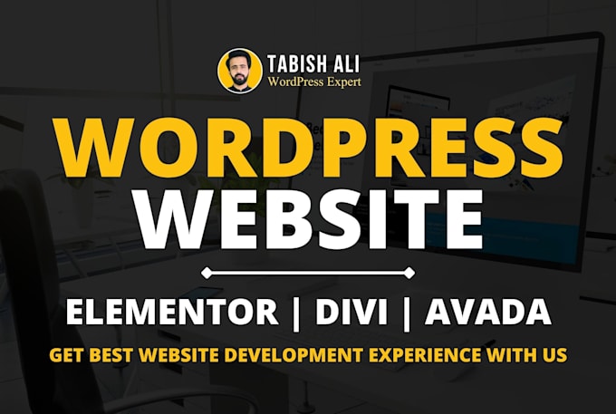 develop responsive wordpress website or elementor website design