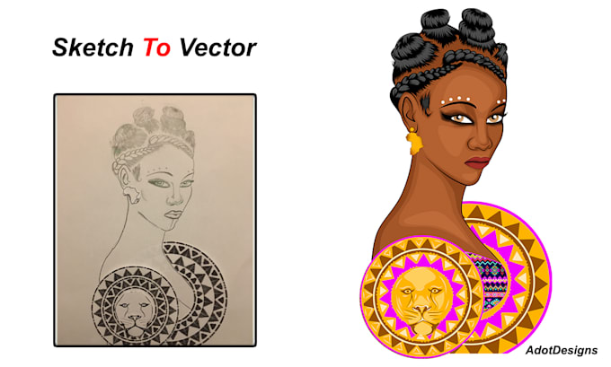 perfectly trace logo or image into vector