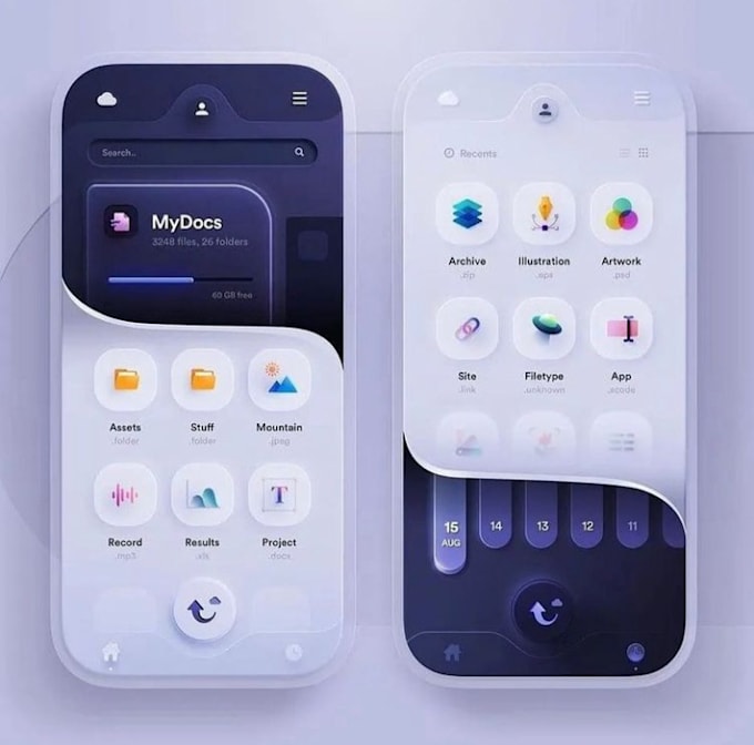 Do mobile ui ux design, website ui ux design by Nnadikelvin | Fiverr