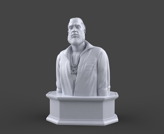 do 3d print ready character sculpt