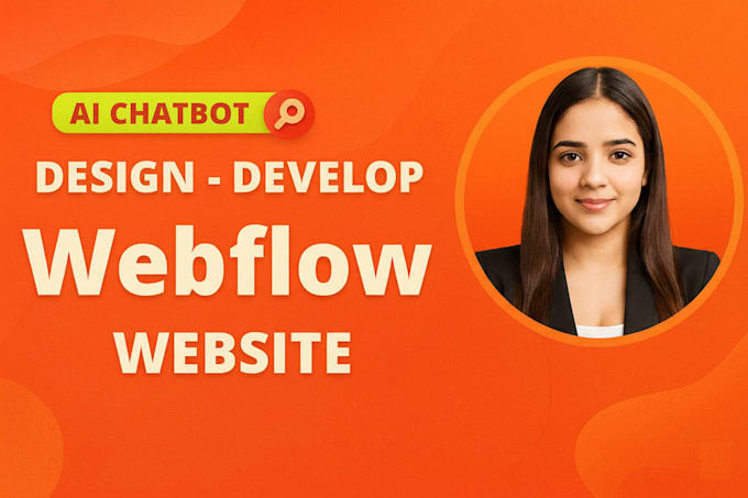design or develop webflow website, figma to webflow with ai chatbot