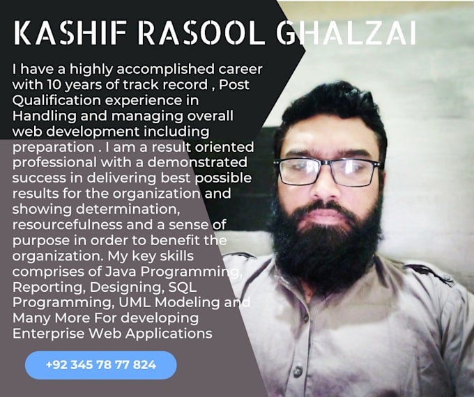 java programmer and develop enterprise applications